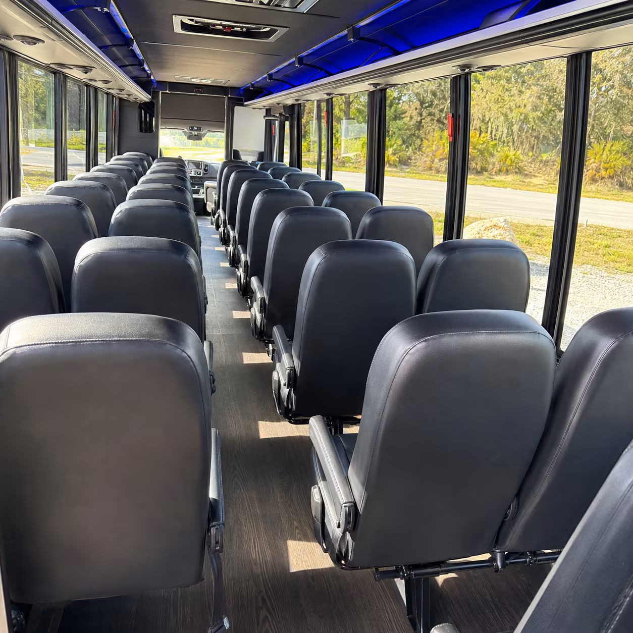 corporate wine tour buses for north miami business groups and client events