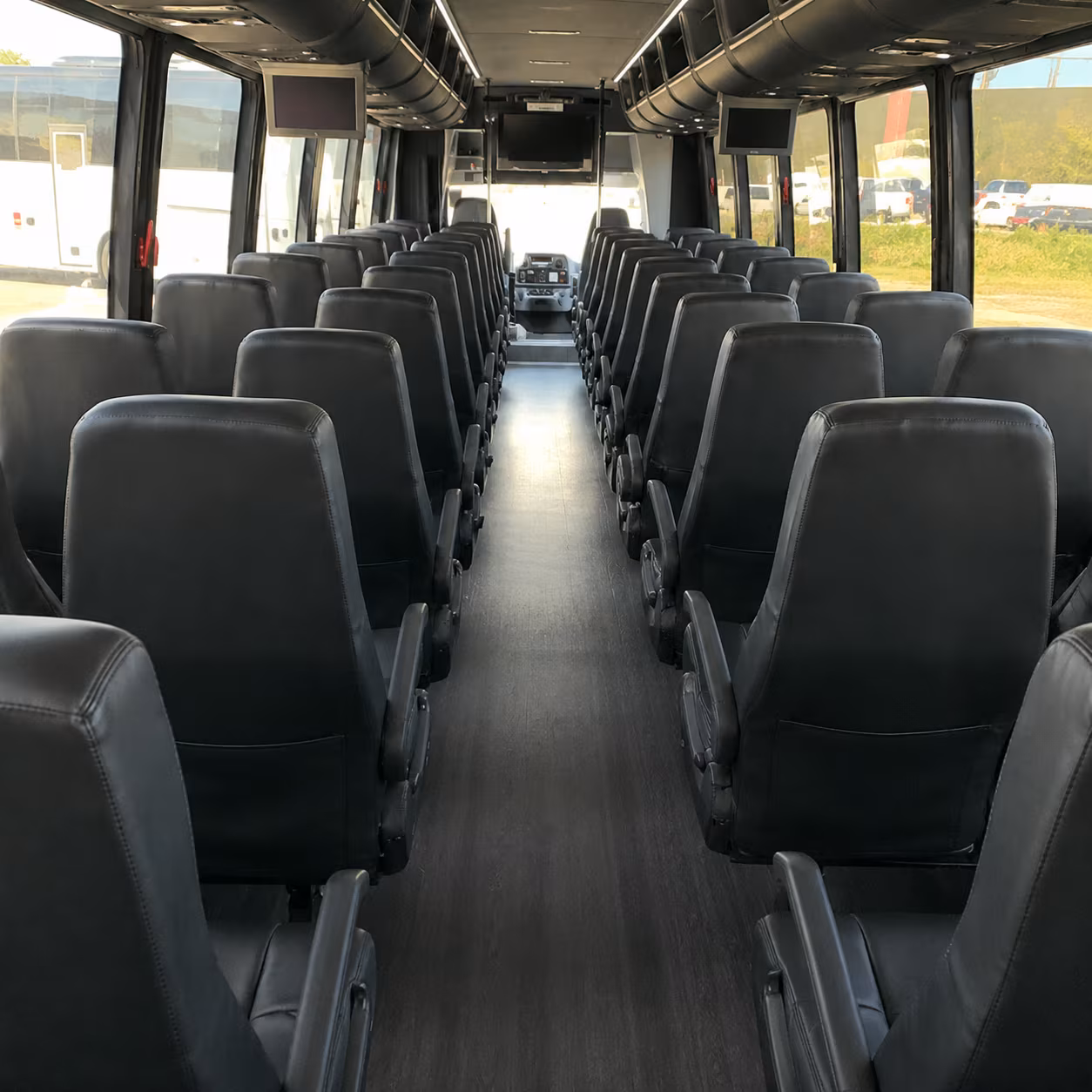 guest shuttle buses between north miami hotels and your wedding venue