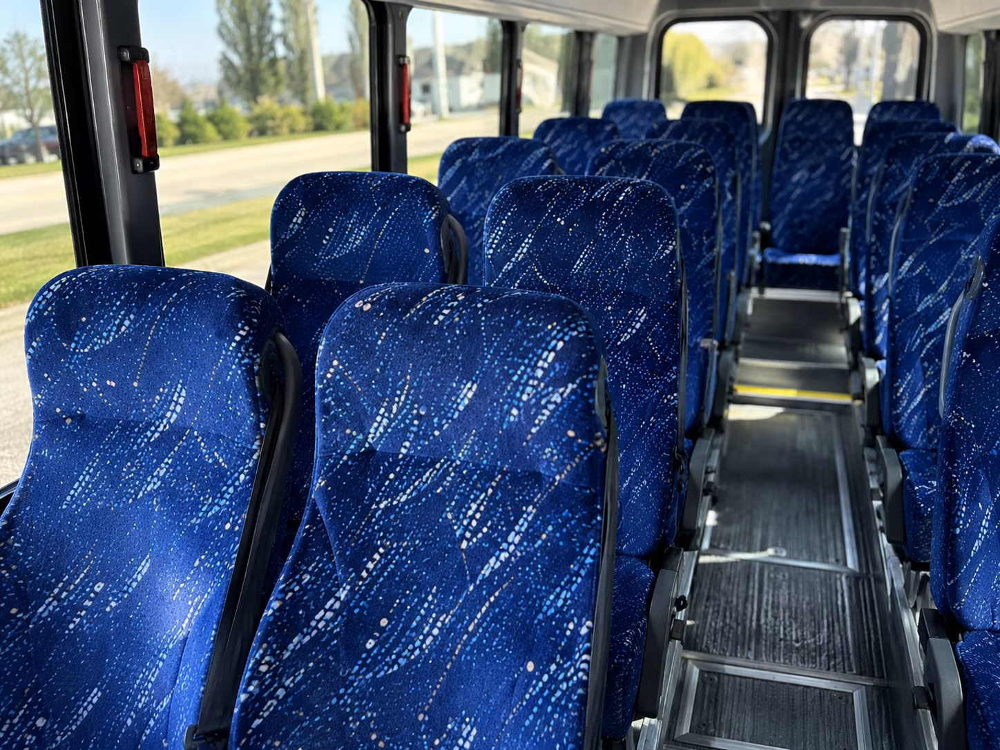 north miami 20 passenger minibus interior