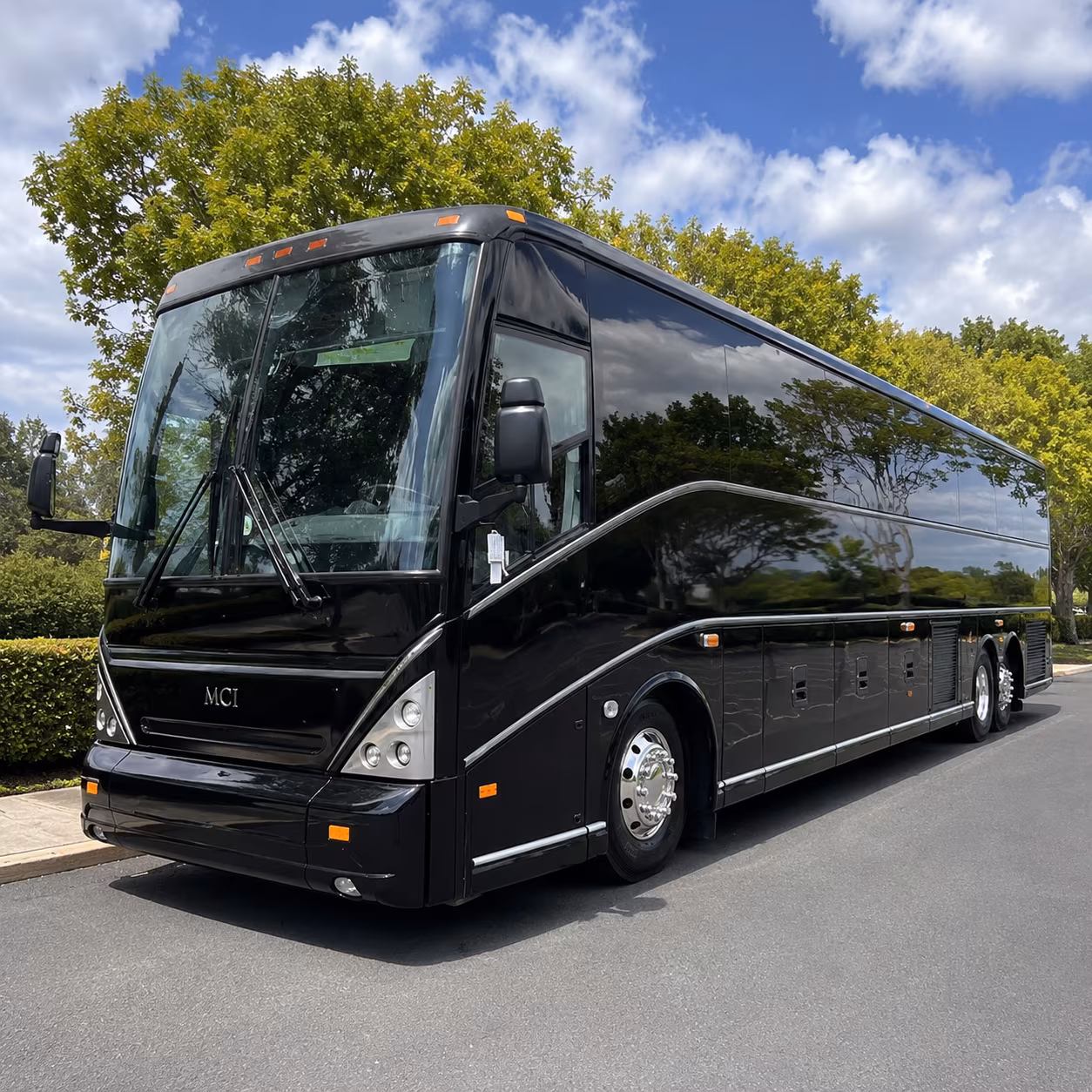 north miami 56 passenger charter bus