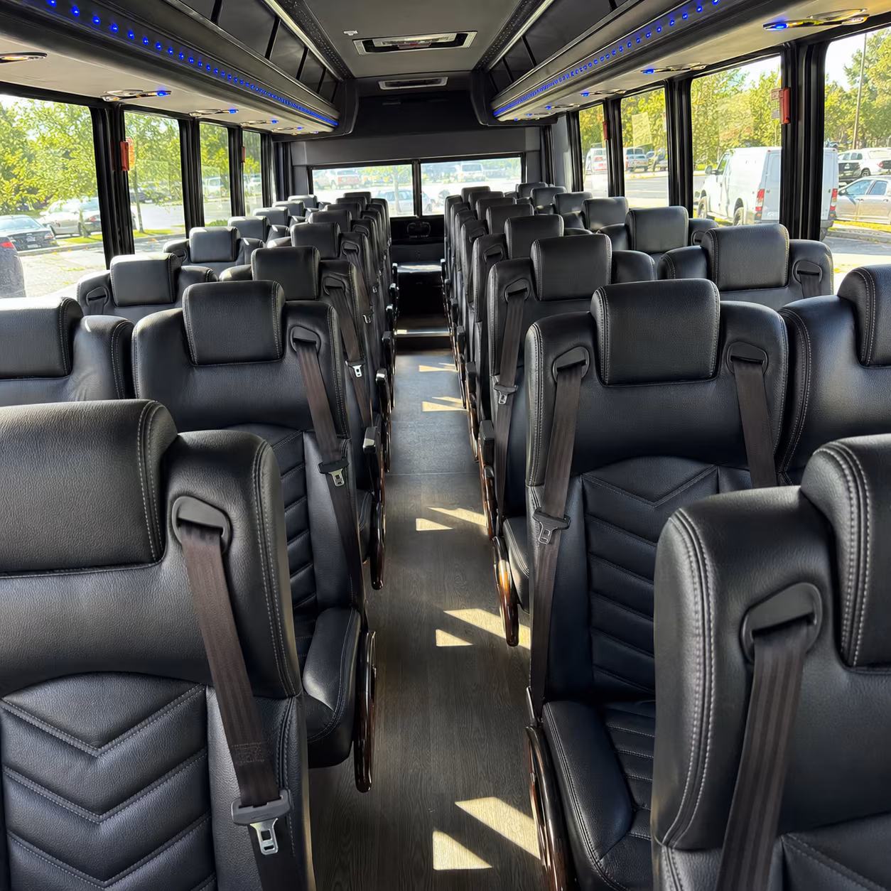 north miami corporate event transportation onboard seating