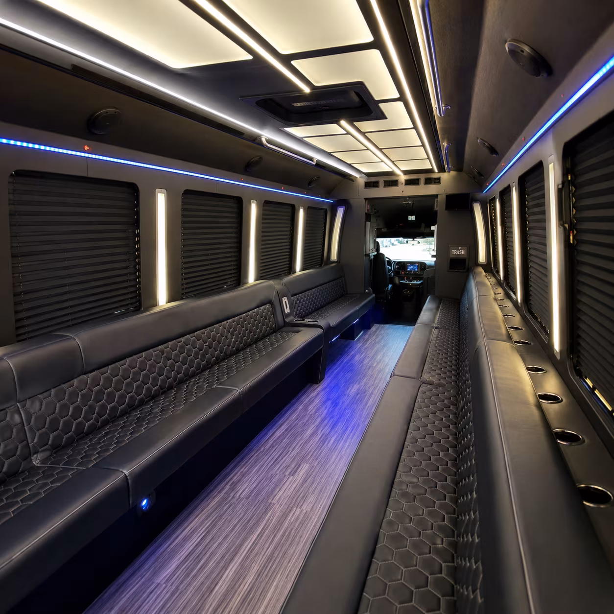 north miami party bus inside