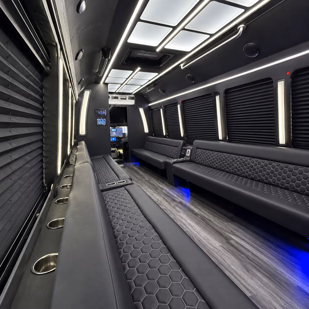 north miami party bus interior