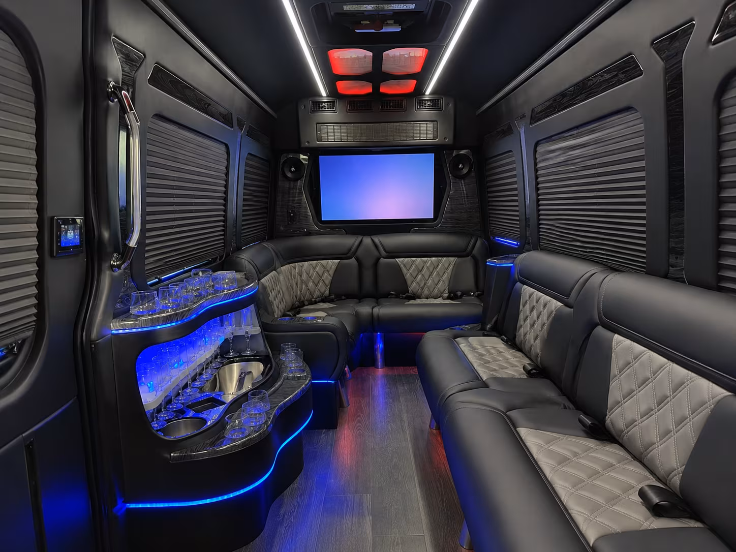 north miami prom transportation onboard seating