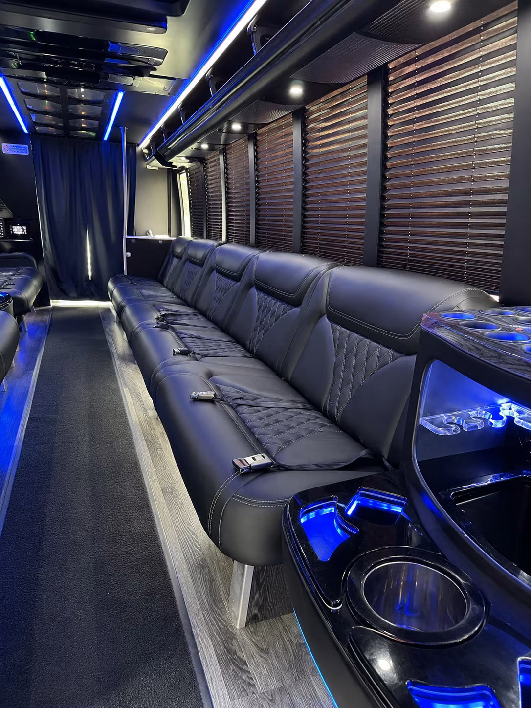 north miami sporting event party bus rental
