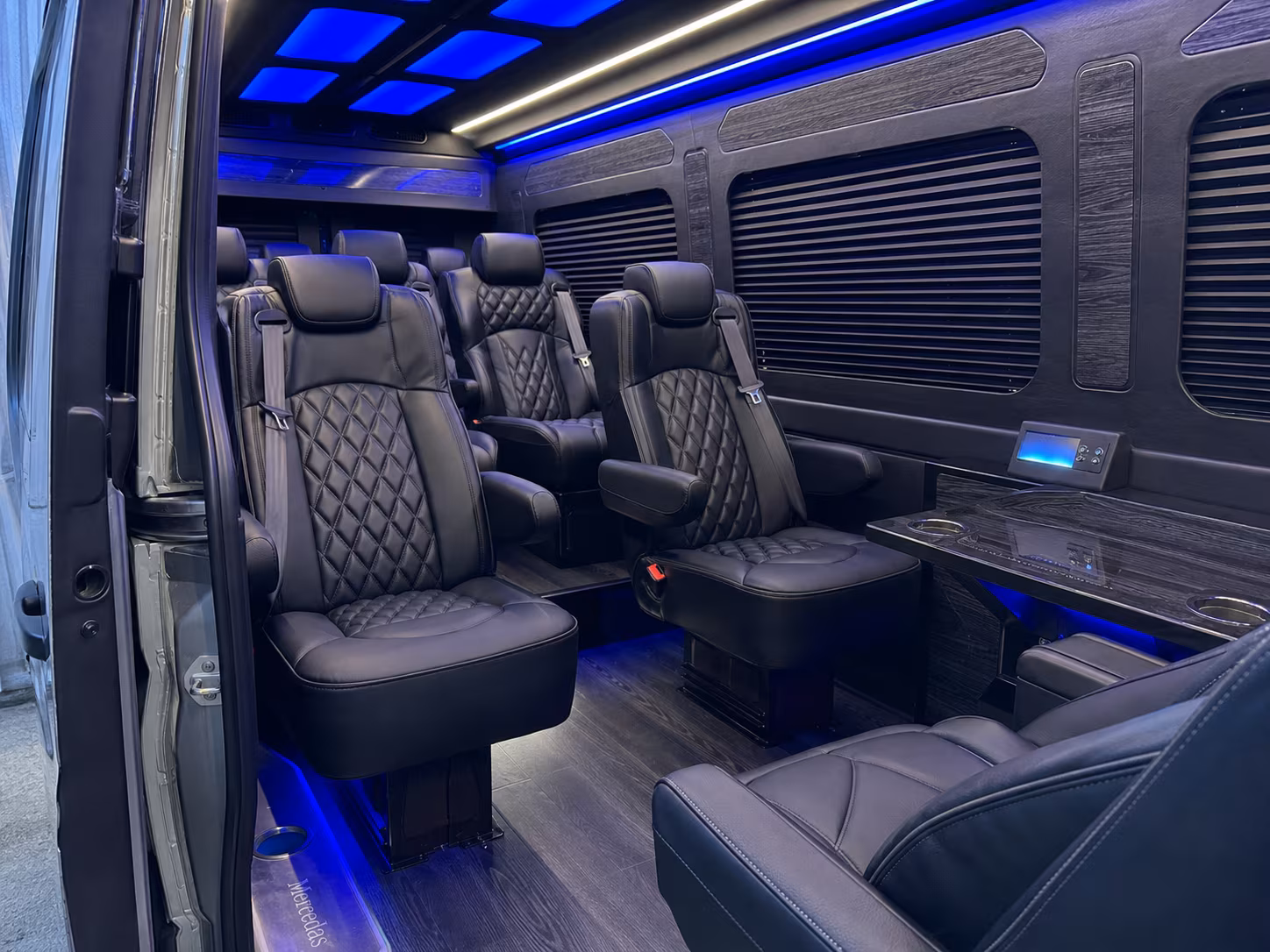 sprinter van transportation for groups and events across north miami