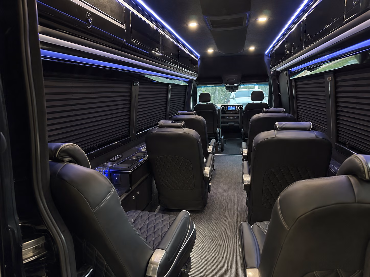 sprinter vans and limos for north miami prom couples and small groups